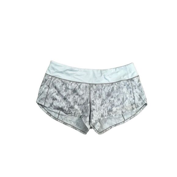 Lululemon Speed Up Short *2.5" City Breeze Alpine White Multi / Alpine White 10 - Picture 5 of 12
